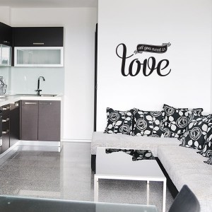 Wallsticker All You Need is Love V2.0